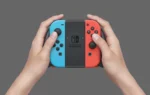 Nintendo Switch with Neon Blue and Neon Red Joy-Con - Image 2